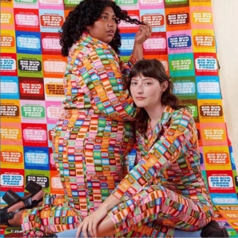 big bud press everyday jumpsuit with wrap around logo